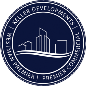 general contactors logo Keller Developments Premier commercial builders westman premier homes